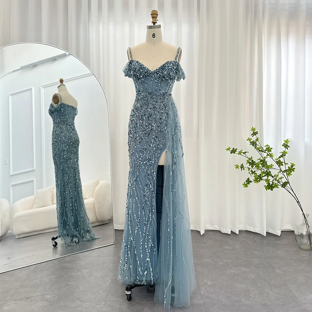 Scz088 Jancember Emerald Green Mermaid Prom Dresses 2024 Spaghetti Straps Blue Pink Evening Dress For Women Wedding Party
Scz088 Jancember Emerald Green Mermaid Prom Dresses 2024 Spaghetti Straps Blue Pink Evening Dress For Women Wedding Party