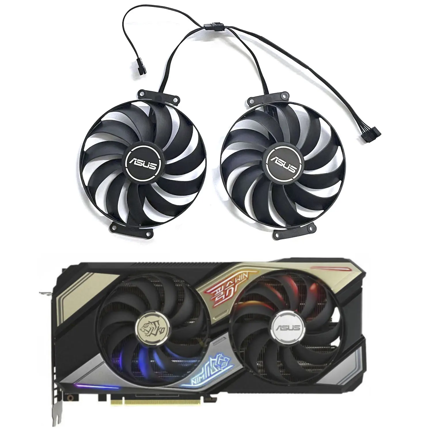 CF1010U12S T129212SU 95MM 7PIN DC 12V 0.45A for ASUS KO GeForce RTX3060 Ti 3070 OC version 8GB GDDR6 GUP fan
CF1010U12S T129212SU 95MM 7PIN DC 12V 0.45A for ASUS KO GeForce RTX3060 Ti 3070 OC version 8GB GDDR6 GUP fan