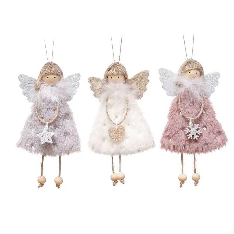 Christmas Angel Girls Kawaii 3 Items / Lots Free Shipping Grey Pink White 16 cm Dolls Ornament Figures For New Year Decorate
Christmas Angel Girls Kawaii 3 Items / Lots Free Shipping Grey Pink White 16 cm Dolls Ornament Figures For New Year Decorate