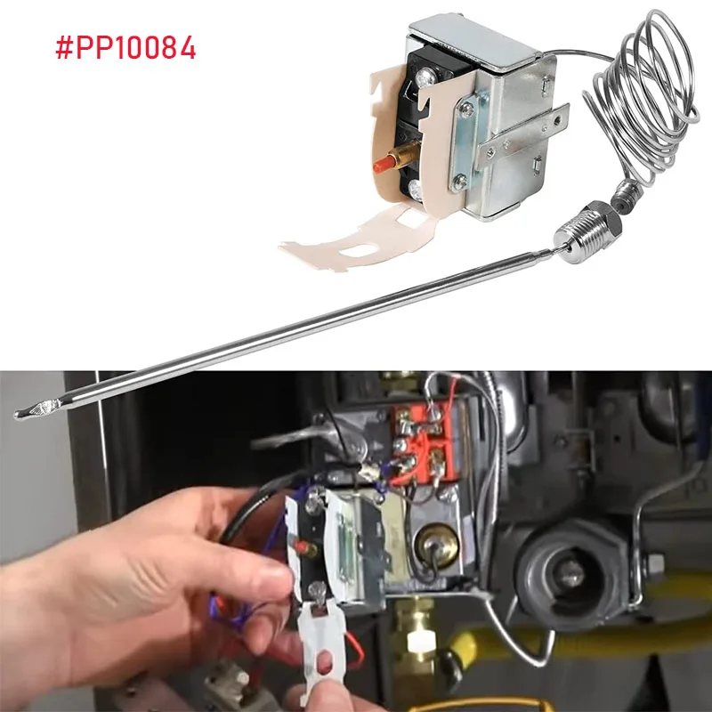PP10084 High Limit Switch Fits for Pitco Fryer and All Gas Fryers Hi Limit Safety Thermostat Replacement 450°F/230°C
PP10084 High Limit Switch Fits for Pitco Fryer and All Gas Fryers Hi Limit Safety Thermostat Replacement 450°F/230°C