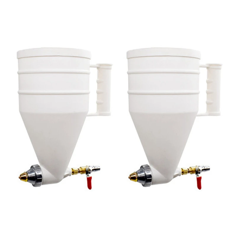 2X Exterior Wall Building Paint, Real Stone Paint, Plastic Coated Sprayer Cement Mortar Sprayer Latex Paint Spray
2X Exterior Wall Building Paint, Real Stone Paint, Plastic Coated Sprayer Cement Mortar Sprayer Latex Paint Spray