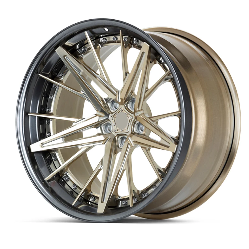 

Wheel Rims Golden Multi Spokes 18 19 20 21 22 23 24 Inches 5x114.3 Forged Alloy Car Wheels Passenger Car Rims For Lexus es