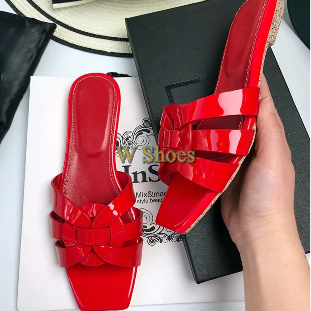 Ladies Fashion Street Leather Flat Slippers Braided Open Toe Square Toe Outing Casual Sandals Gift for Women Light Beach Summer
Ladies Fashion Street Leather Flat Slippers Braided Open Toe Square Toe Outing Casual Sandals Gift for Women Light Beach Summer