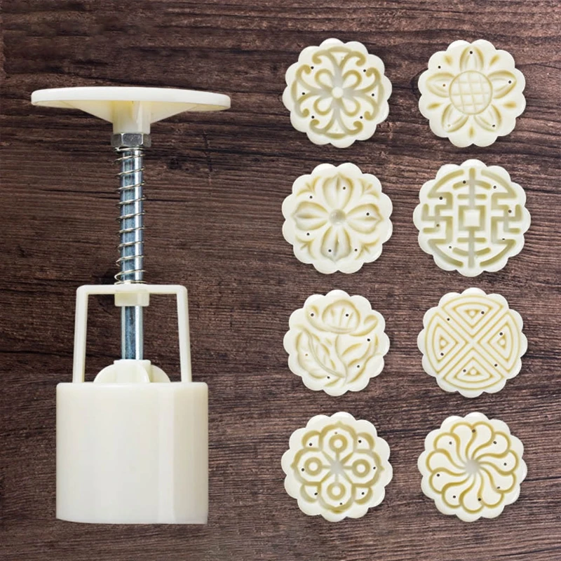 8pcs Hand Press Cookie Stamp Moon Cake Decor Mould Barrel Mooncake Mold 25g Pastry DIY Tool Dropship
8pcs Hand Press Cookie Stamp Moon Cake Decor Mould Barrel Mooncake Mold 25g Pastry DIY Tool Dropship