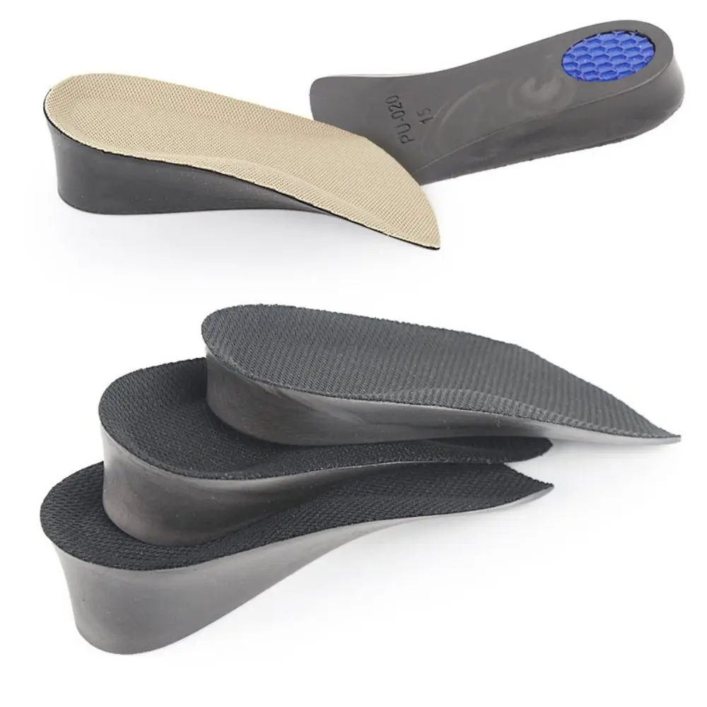 PU Half Shoe Insoles New Mesh GEL Sports Shoes Pad Cushion Non-slip Invisible Heighten Sole Insole Unisex
PU Half Shoe Insoles New Mesh GEL Sports Shoes Pad Cushion Non-slip Invisible Heighten Sole Insole Unisex