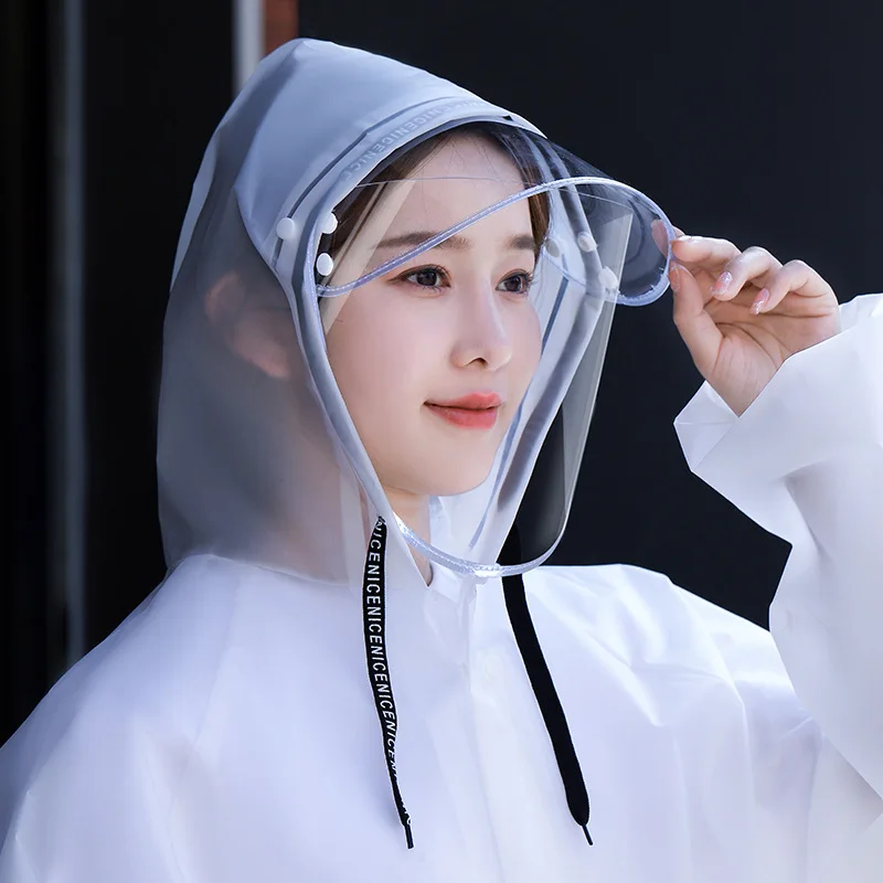 Thickened Adult Raincoat EVA Material 350G with Hat Brim Non-Disposable Integral Poncho Outdoor Travel Lightweight Raincoat
Thickened Adult Raincoat EVA Material 350G with Hat Brim Non-Disposable Integral Poncho Outdoor Travel Lightweight Raincoat