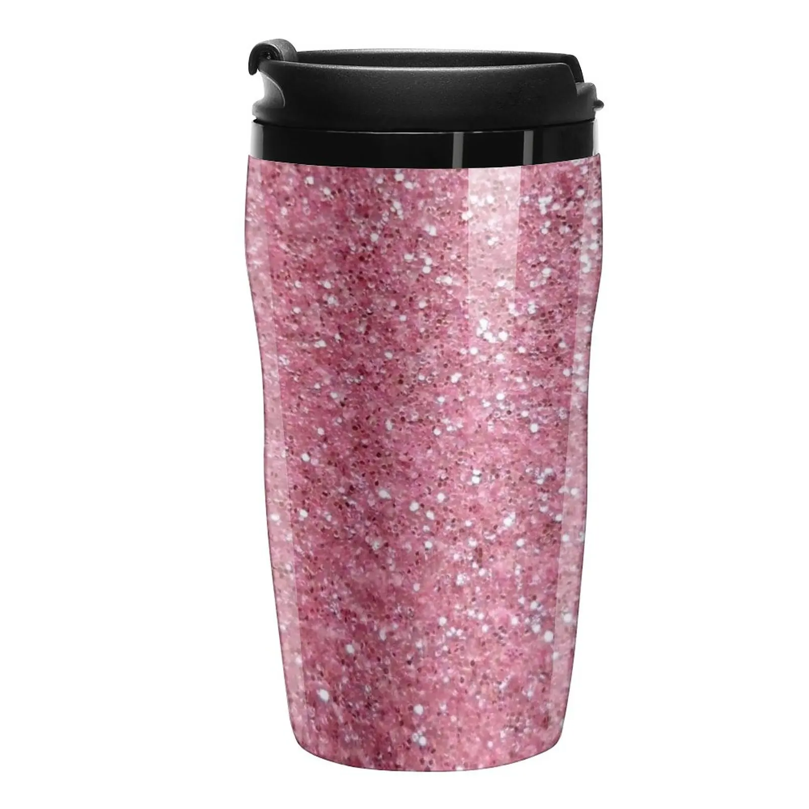 

New Glitter pink Travel Coffee Mug Cups And Mugs Cup Of Coffee Thermo Coffee Mug