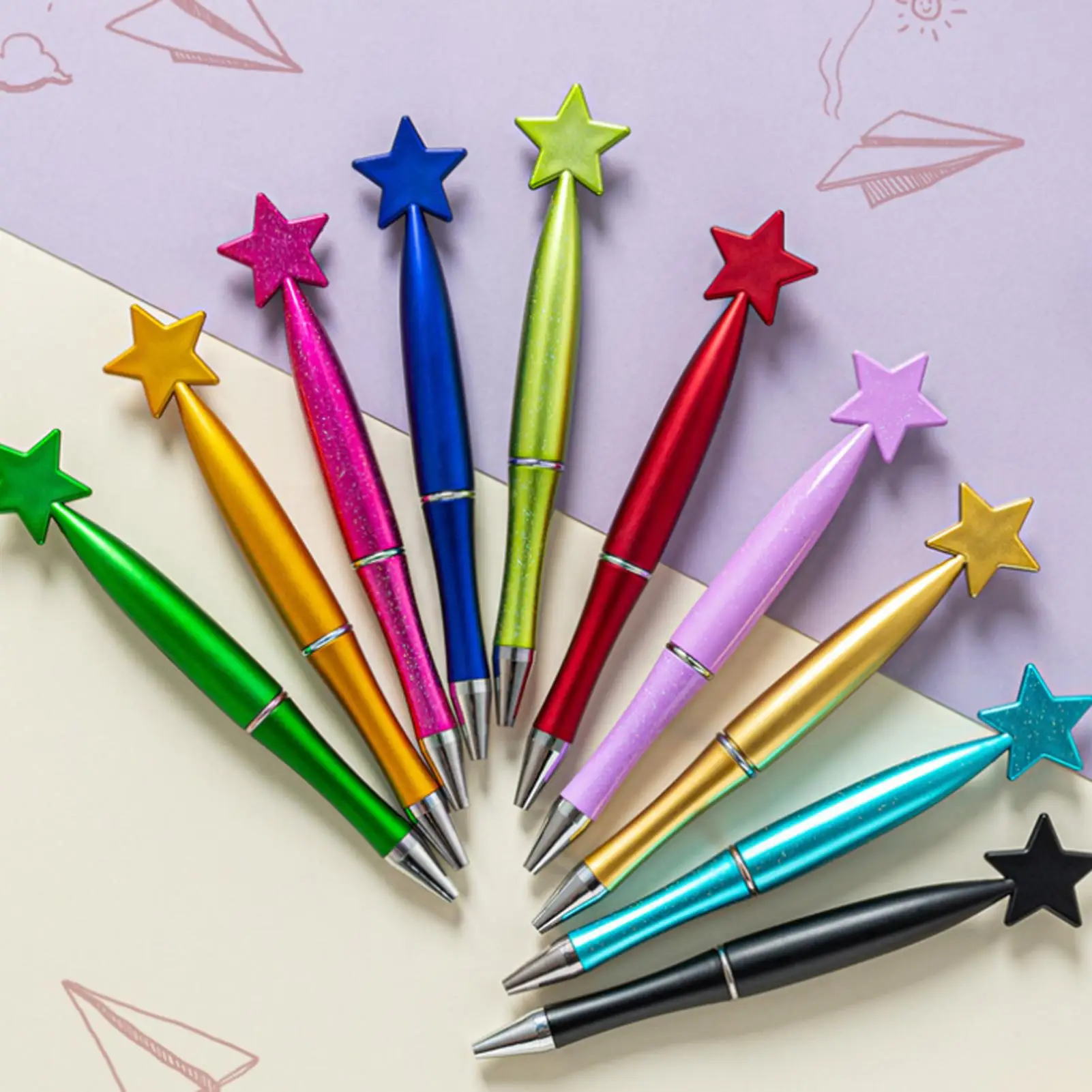 Star Shaped Pen Star Shaped Kawaii Ballpoint Pen Smooth Cute Stationery Supplies Multipurpose Aesthetic Stationery For School
Star Shaped Pen Star Shaped Kawaii Ballpoint Pen Smooth Cute Stationery Supplies Multipurpose Aesthetic Stationery For School