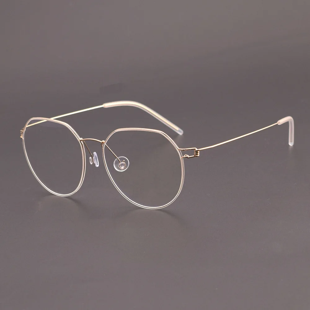 Influencer Retro Style Without Screws Eyeglasses Elegant Round Frame Myopia Glasses Frame Optical Business Women Eyewear
Influencer Retro Style Without Screws Eyeglasses Elegant Round Frame Myopia Glasses Frame Optical Business Women Eyewear