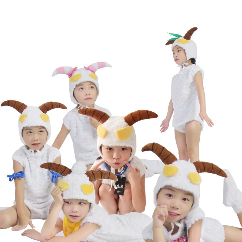 

Children Adult Plush Golden Velvet Pajamas Sheep Goat Costume Animal Cosplay Fancy Dress Jumpsuit Gifts Toddle Set Halloween