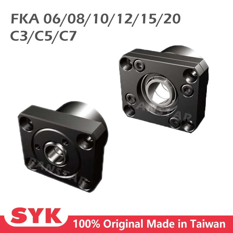 SYK Профессиональный блок поддержки FKA06 FKA08 FKA10 FKA12 FKA15 FKA20fixed-side C3 C5 C7 для шарового винта TBI sfu 1605 Premium CNC
SYK Профессиональный блок поддержки FKA06 FKA08 FKA10 FKA12 FKA15 FKA20fixed-side C3 C5 C7 для шарового винта TBI sfu 1605 Premium CNC