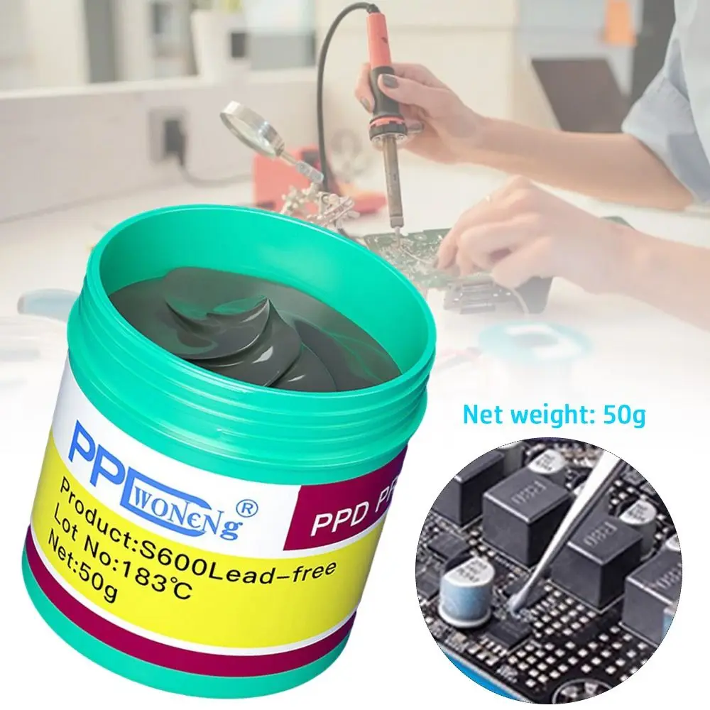 Lead-Free Soldering Flux Low Medium Temperature 138 183 Degrees Solder Flux Paste Tin Paste for A8 A9 A10 A11 CPU Chip
Lead-Free Soldering Flux Low Medium Temperature 138 183 Degrees Solder Flux Paste Tin Paste for A8 A9 A10 A11 CPU Chip