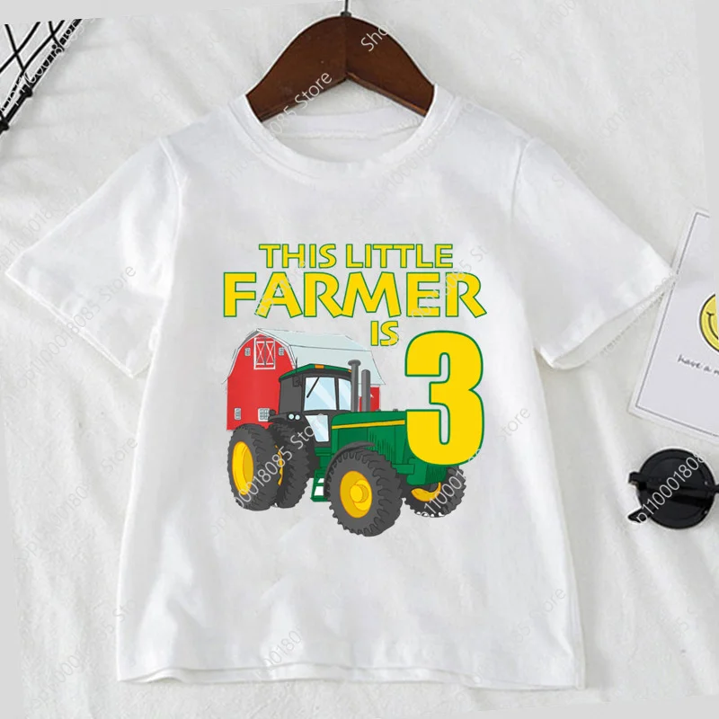 Baby Boy Cool Car Truck Birthday Digital Knitwear Children's and Girls Happy Birthday T-shirt Children's White Top
Baby Boy Cool Car Truck Birthday Digital Knitwear Children's and Girls Happy Birthday T-shirt Children's White Top