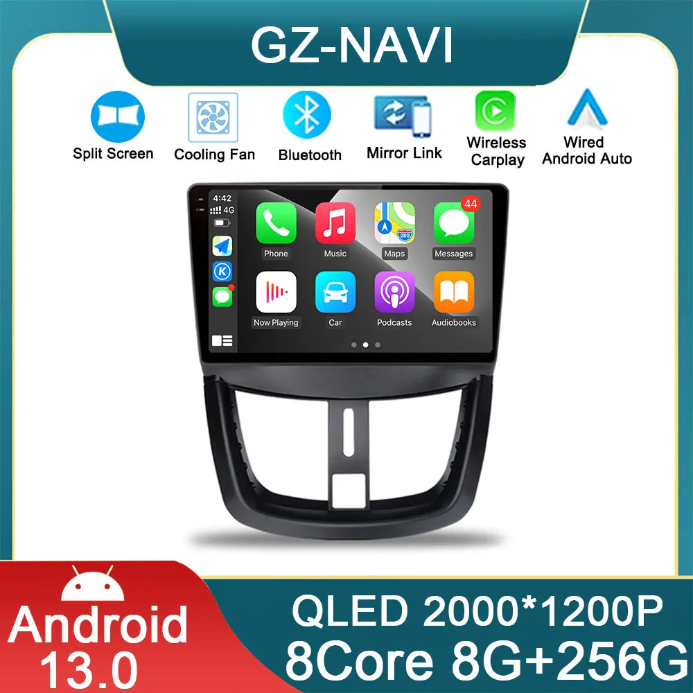 Автомобильная умная система с IPS-экраном для Peugeot 307, 2008, 2002-2013, Android 13, автомобильное радио, мультимедийный видеоплеер, стерео, Carplay, авто 
Автомобильная умная система с IPS-экраном для Peugeot 307, 2008, 2002-2013, Android 13, автомобильное радио, мультимедийный видеоплеер, стерео, Carplay, авто