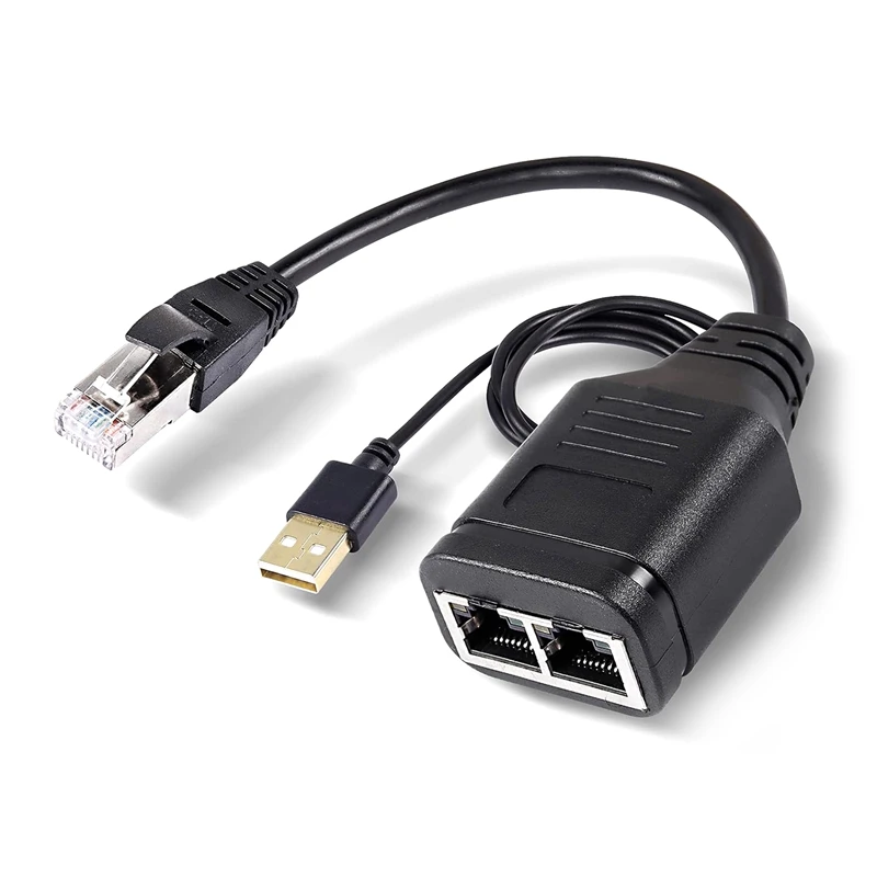 Male 1 To 2 Adapter Cable Network Hundred Megabit Network Sharer RJ45 Multifunctional 1 To 2 Network Splitter Easy To Use
Male 1 To 2 Adapter Cable Network Hundred Megabit Network Sharer RJ45 Multifunctional 1 To 2 Network Splitter Easy To Use