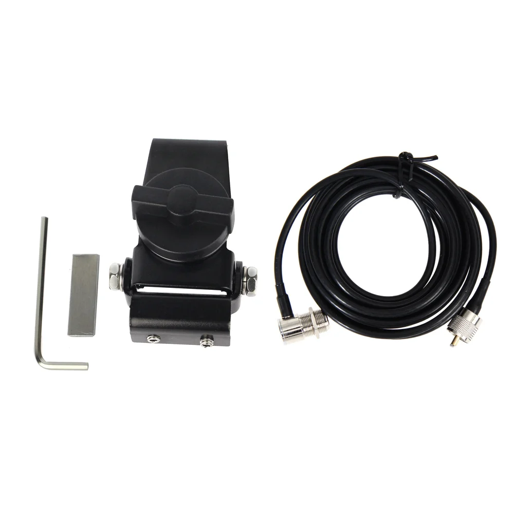 RB-20 Black Car Mobile Radio Antenna Mount Bracket with 5M RG58 Antenna Extension Cable PL-259 SO-239 For Kenwood For Yaesu
RB-20 Black Car Mobile Radio Antenna Mount Bracket with 5M RG58 Antenna Extension Cable PL-259 SO-239 For Kenwood For Yaesu
