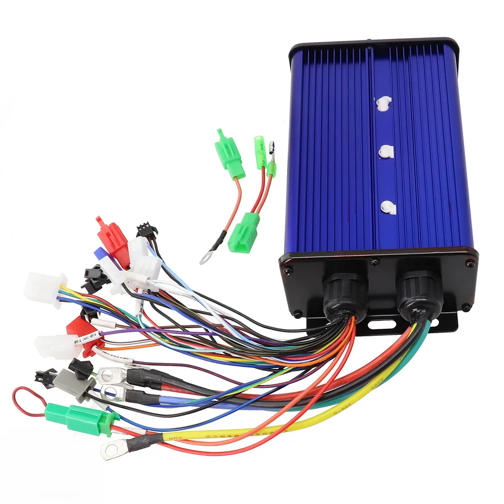 Electric Bicycle Controller 48V/60V/64V/72V 1500W-2000W 38A-50A Brushless Motor Controller 6.6*4*2.3in For E-Bike E-Scooter Part
Electric Bicycle Controller 48V/60V/64V/72V 1500W-2000W 38A-50A Brushless Motor Controller 6.6*4*2.3in For E-Bike E-Scooter Part