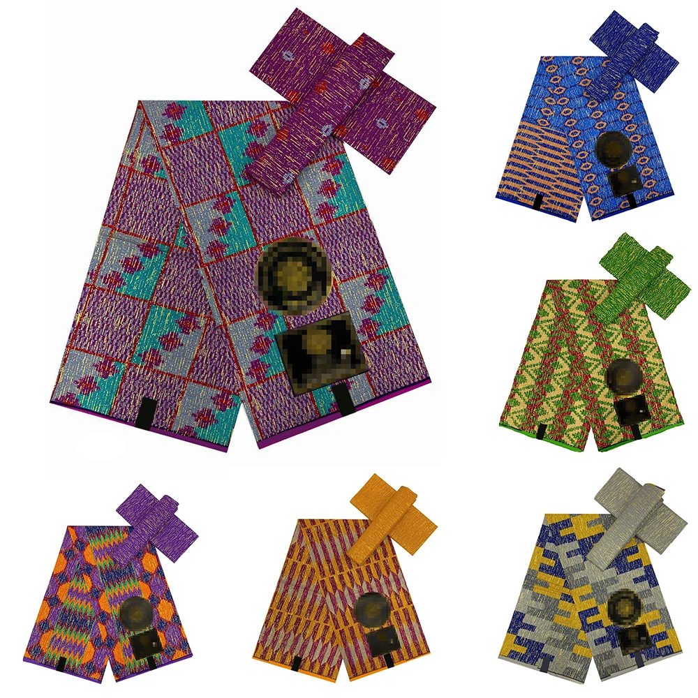 Wonderful Shiny Golden African Wax Fabric Orignal 100%Cotton 2+4 Yards Material Real Printed Wax Fabric Ghana Nigeria Style
Wonderful Shiny Golden African Wax Fabric Orignal 100%Cotton 2+4 Yards Material Real Printed Wax Fabric Ghana Nigeria Style