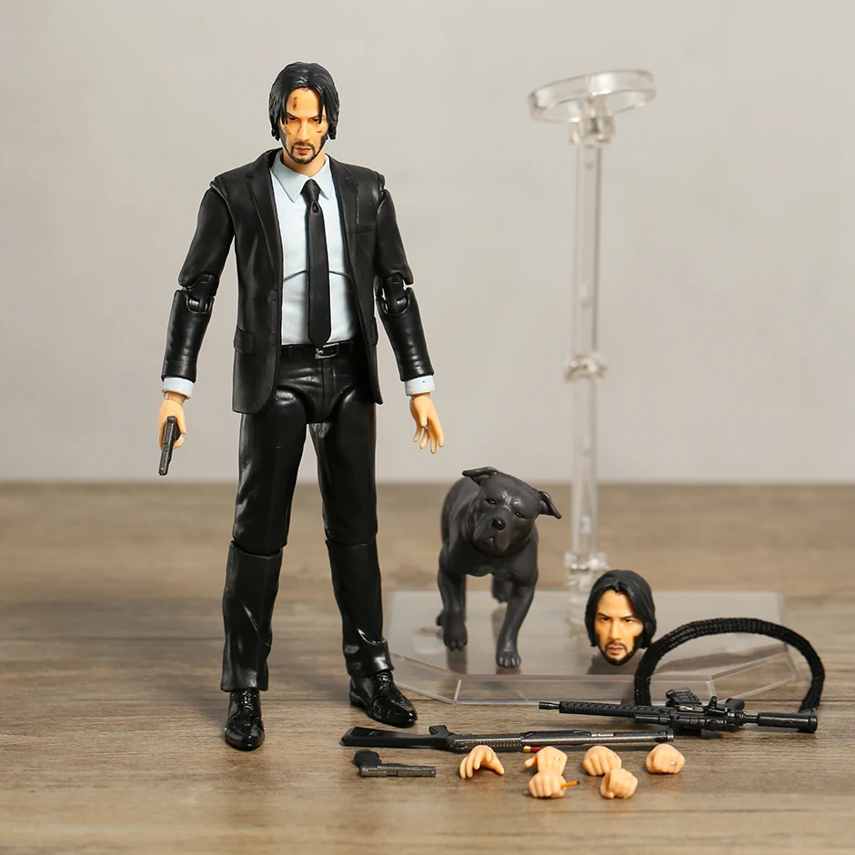 

Mafex No. 085 John Wick Chapter 2 PVC Action Figure Toy Gift