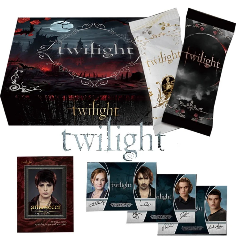 Original The Twilight Saga Card For Child Magical Love Movies Isabella Marie Swan Cullen Limited Game Collection Card Kids Gifts
Original The Twilight Saga Card For Child Magical Love Movies Isabella Marie Swan Cullen Limited Game Collection Card Kids Gifts