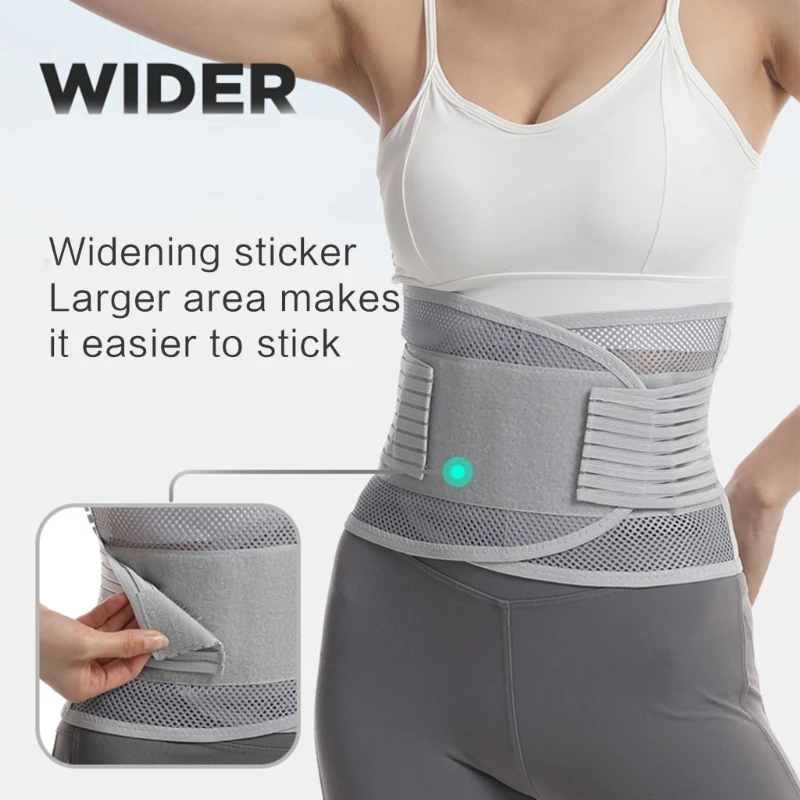 634C Adjustable Mesh Lumbar Support Belt for Back Pain Release Postpartum Recovery Support Belt Brace Reduce Waist Pressure
634C Adjustable Mesh Lumbar Support Belt for Back Pain Release Postpartum Recovery Support Belt Brace Reduce Waist Pressure