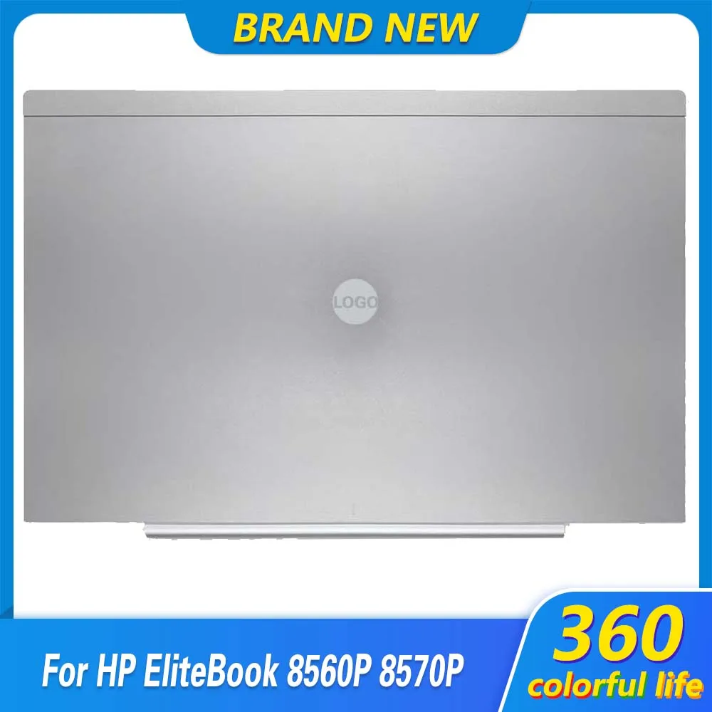 

Original New LCD Back Cover Rear Lid Top Case For HP EliteBook 8560P 8570P Screen Back Case Shell 641201-001 Silver