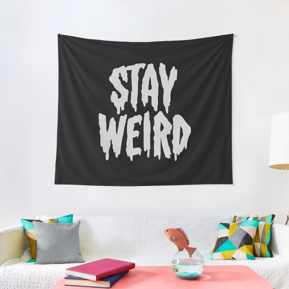 

Stay Weird Tapestry Aesthetic Decoration Bedroom Decoration Room Decorator Tapestry