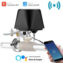 Alexa Google WiFi Water Smart Valve Shutoff Timer Sprinkler Controller Gas Shut Off Valve Controller Wireless APP Remote Control
Alexa Google WiFi Water Smart Valve Shutoff Timer Sprinkler Controller Gas Shut Off Valve Controller Wireless APP Remote Control