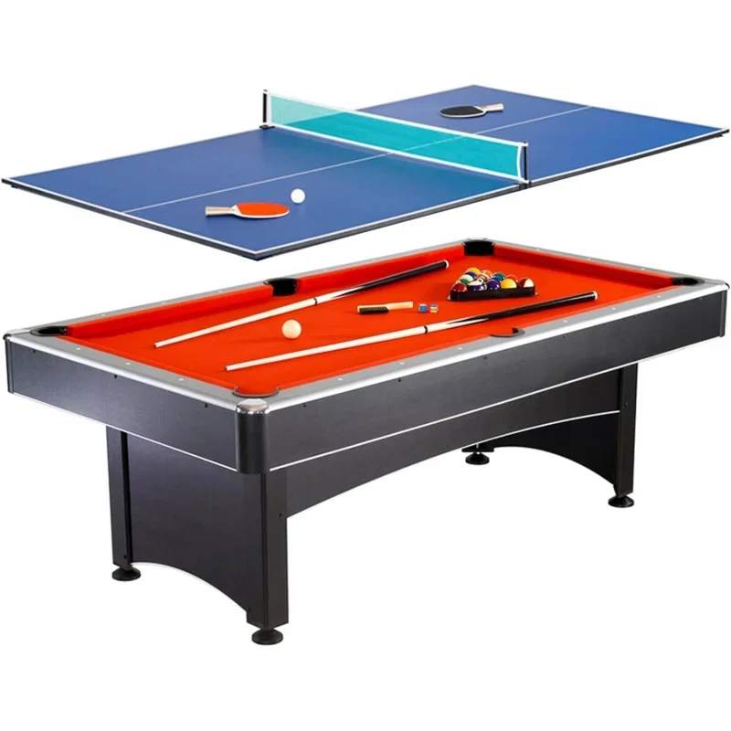 Hathaway Maverick 7 футов бассейн и настольного тенниса Multi Game с красной синей поверхностью. Включает сигналы, лопатки и
Hathaway Maverick 7 футов бассейн и настольного тенниса Multi Game с красной синей поверхностью. Включает сигналы, лопатки и
