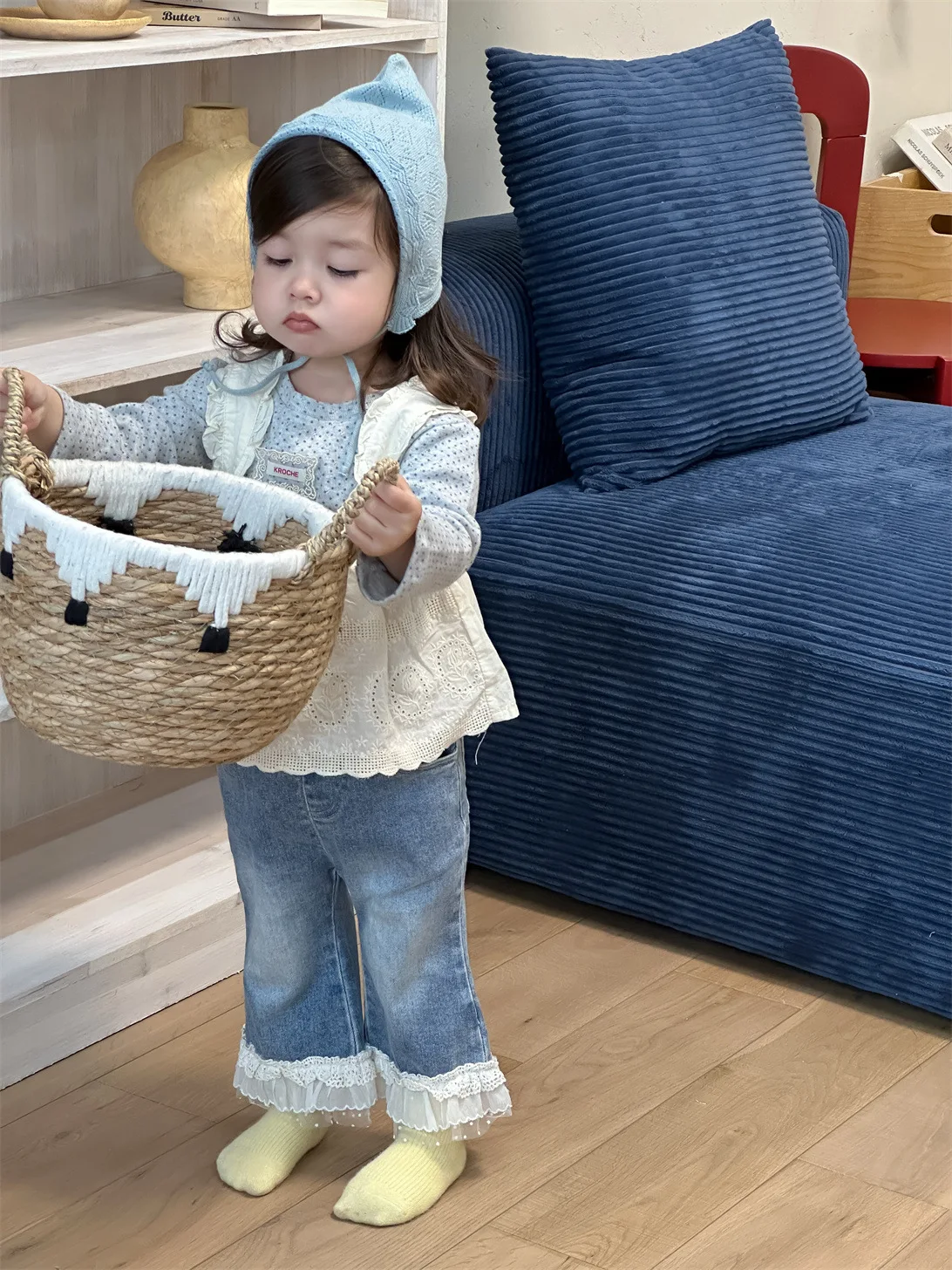2025 Autumn New Baby Girl Long Sleeve Polka Dot T Shirts + Strap Dress Set Cotton Infant Clothes Cute Girls Sweet Princess Tops 15 S24e8dfbdfde647f682bc992e726eb1df7
