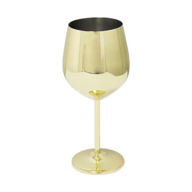 

Stainless Steel Wine Glass Tall Stemmed Goblets For Wine Stemmed Drinkware Wine Glasses For Restaurant Bar Party And Hotel