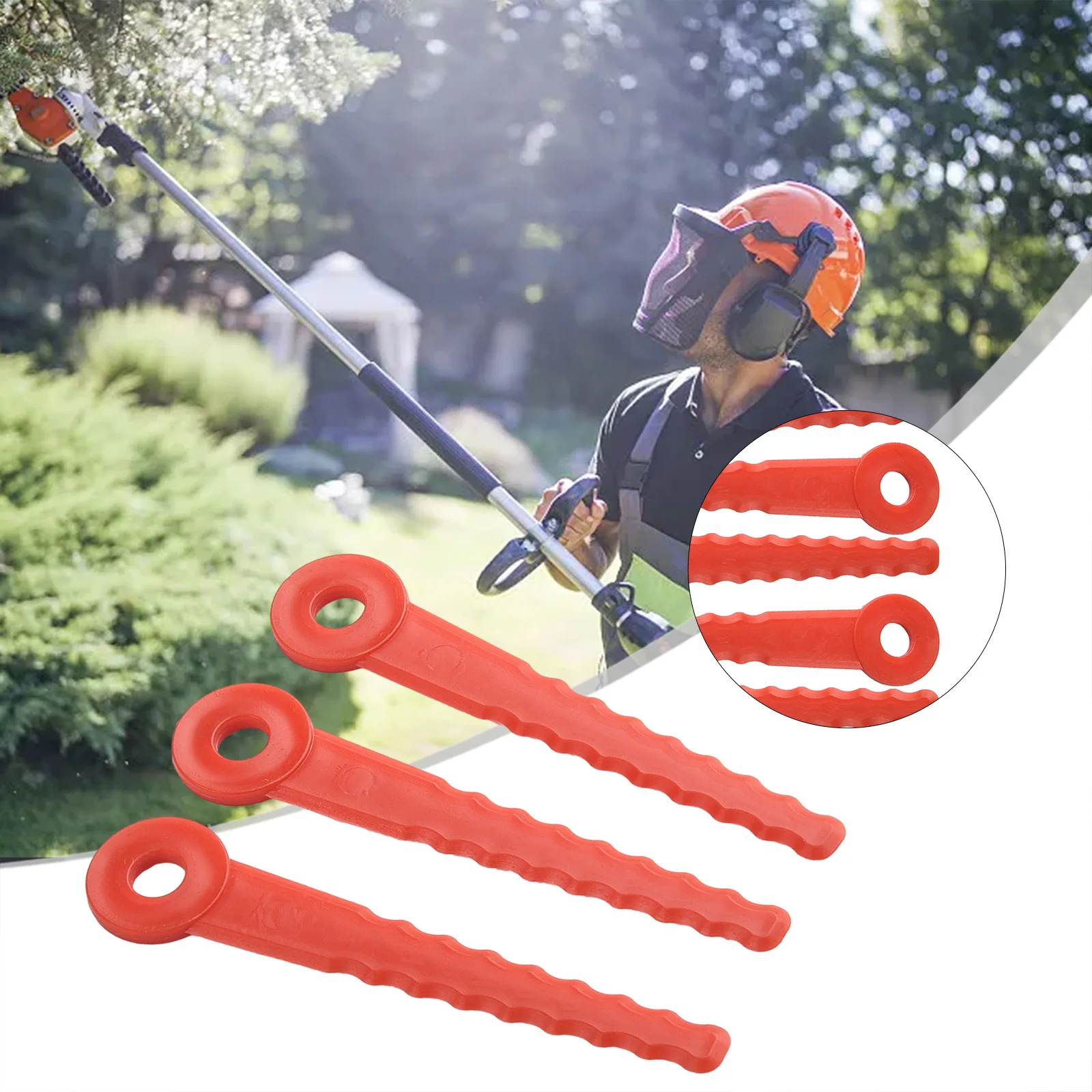 High Quality Trimmer Blades Blades Durable Garden Trimmer Outdoor Power Equipment Plastic Grass Replacement Trim
High Quality Trimmer Blades Blades Durable Garden Trimmer Outdoor Power Equipment Plastic Grass Replacement Trim