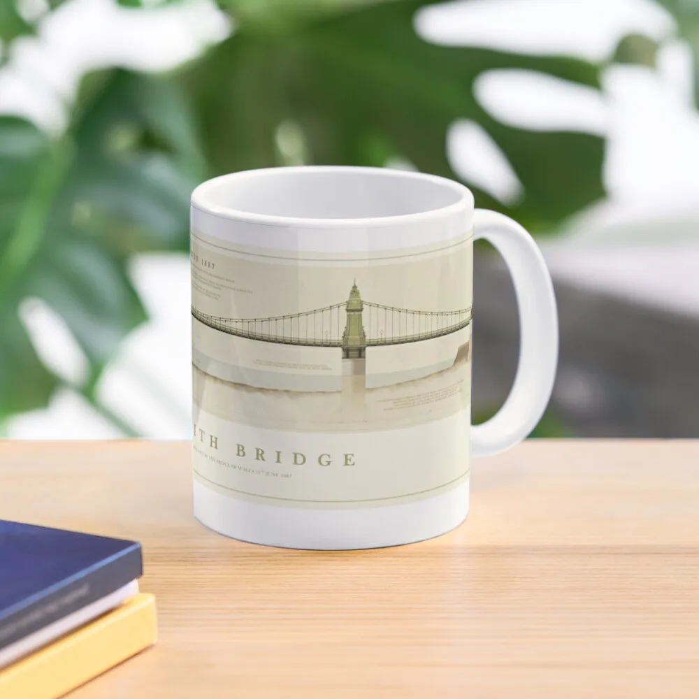 

Hammersmith Bridge London Coffee Mug Thermo Cups To Carry Porcelain Cups Sets Mug