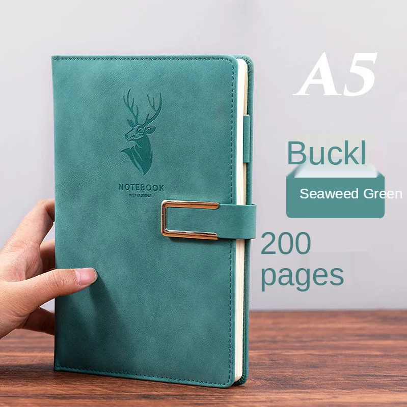 

Notebook notebook ultra-thick business leather notebook simple university birthday notebook retro style notebook budget book