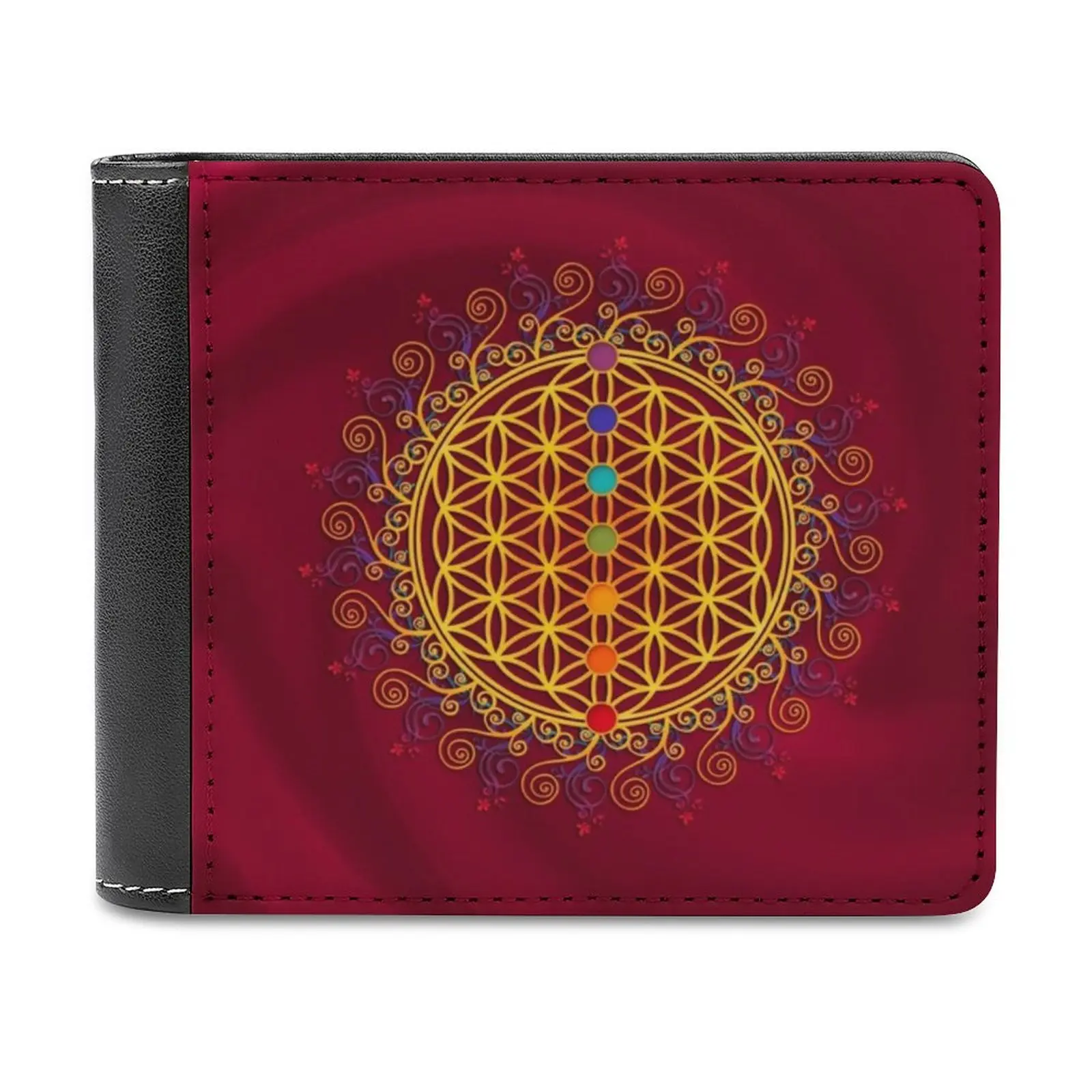 Flower Of Life Chakras Spirituality Yoga Zen Men's Wallet Leisure Travel Lightweight Portable Wallets Short Style Male Purse
Flower Of Life Chakras Spirituality Yoga Zen Men's Wallet Leisure Travel Lightweight Portable Wallets Short Style Male Purse