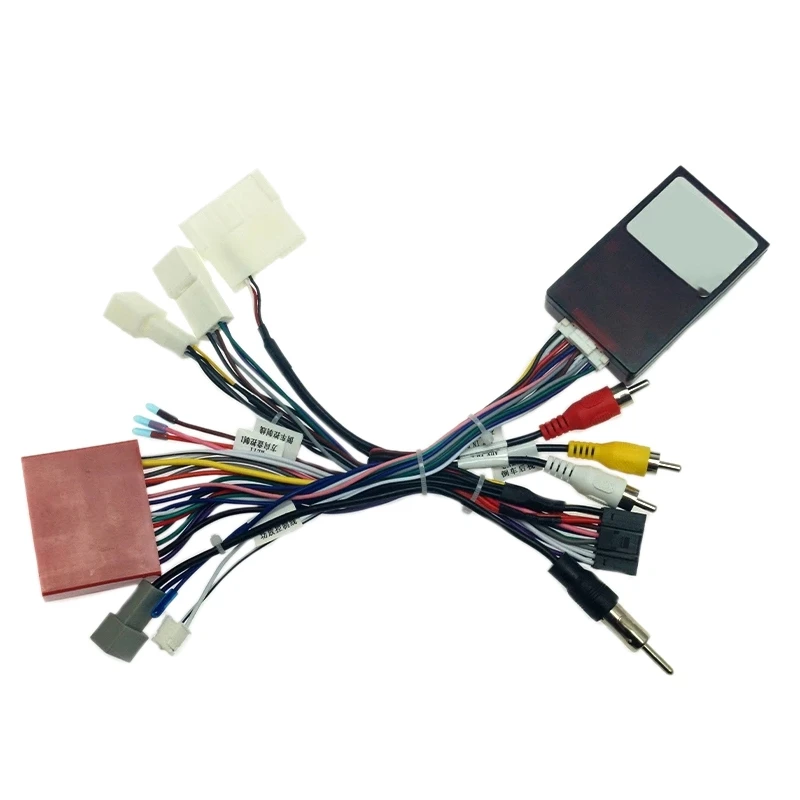 Car Audio 16PIN Power Cord Adapter Audio Harness with Canbus Box for 6 -5 2012-2015
Car Audio 16PIN Power Cord Adapter Audio Harness with Canbus Box for 6 -5 2012-2015