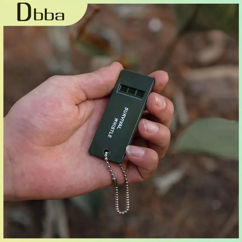 Outdoor Survival Whistle Three-tube Three-frequency Plastic Whistle High Decibel First Aid Whistle For Outdoor Camping Hiking
Outdoor Survival Whistle Three-tube Three-frequency Plastic Whistle High Decibel First Aid Whistle For Outdoor Camping Hiking