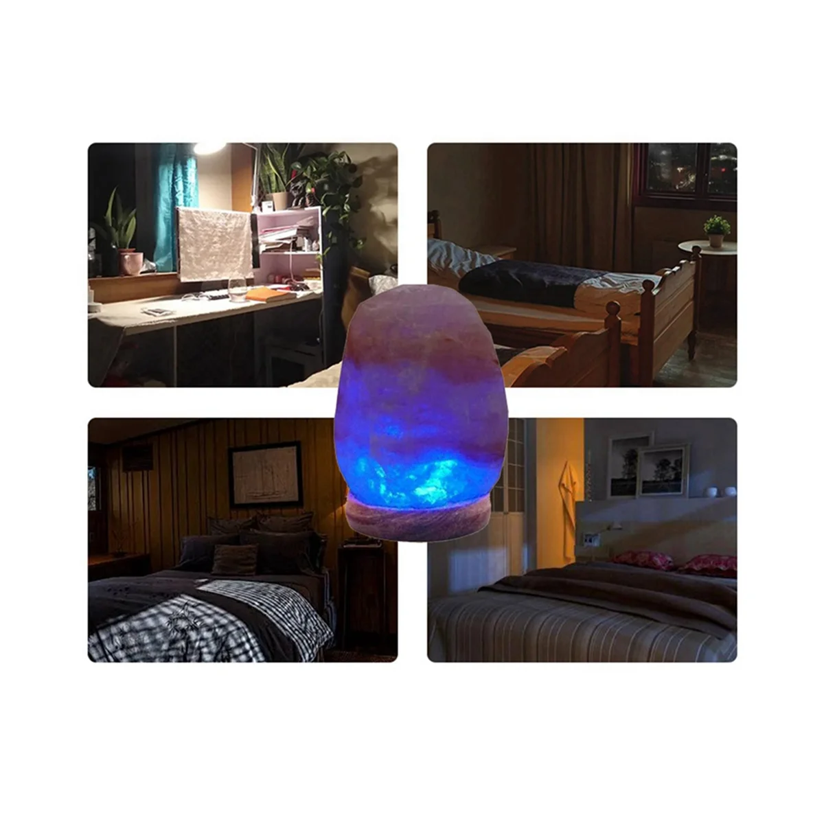 Himalayas Crystal Salt Lamp Colorful Color Changing USB Natural Salt Lamp Atmosphere Atmosphere Lamp Small Night Lamp
Himalayas Crystal Salt Lamp Colorful Color Changing USB Natural Salt Lamp Atmosphere Atmosphere Lamp Small Night Lamp
