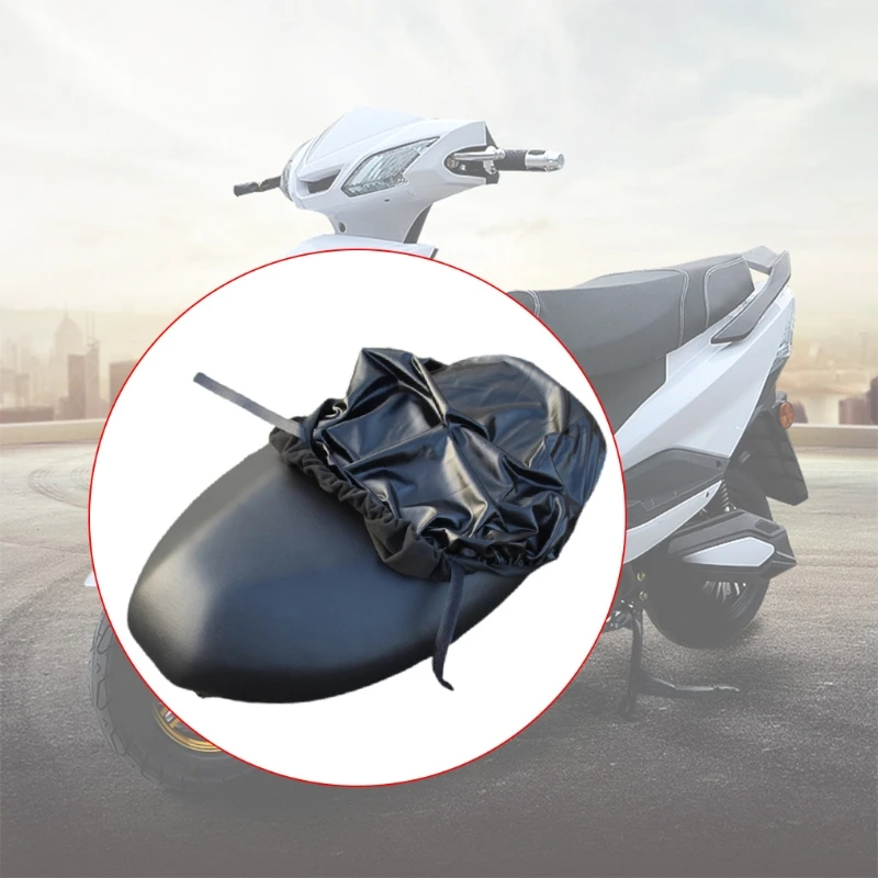 

Motorcycle for SEAT Dustproof Cover Suncreen Prptector Sleeve for Electric Bicyc F19A