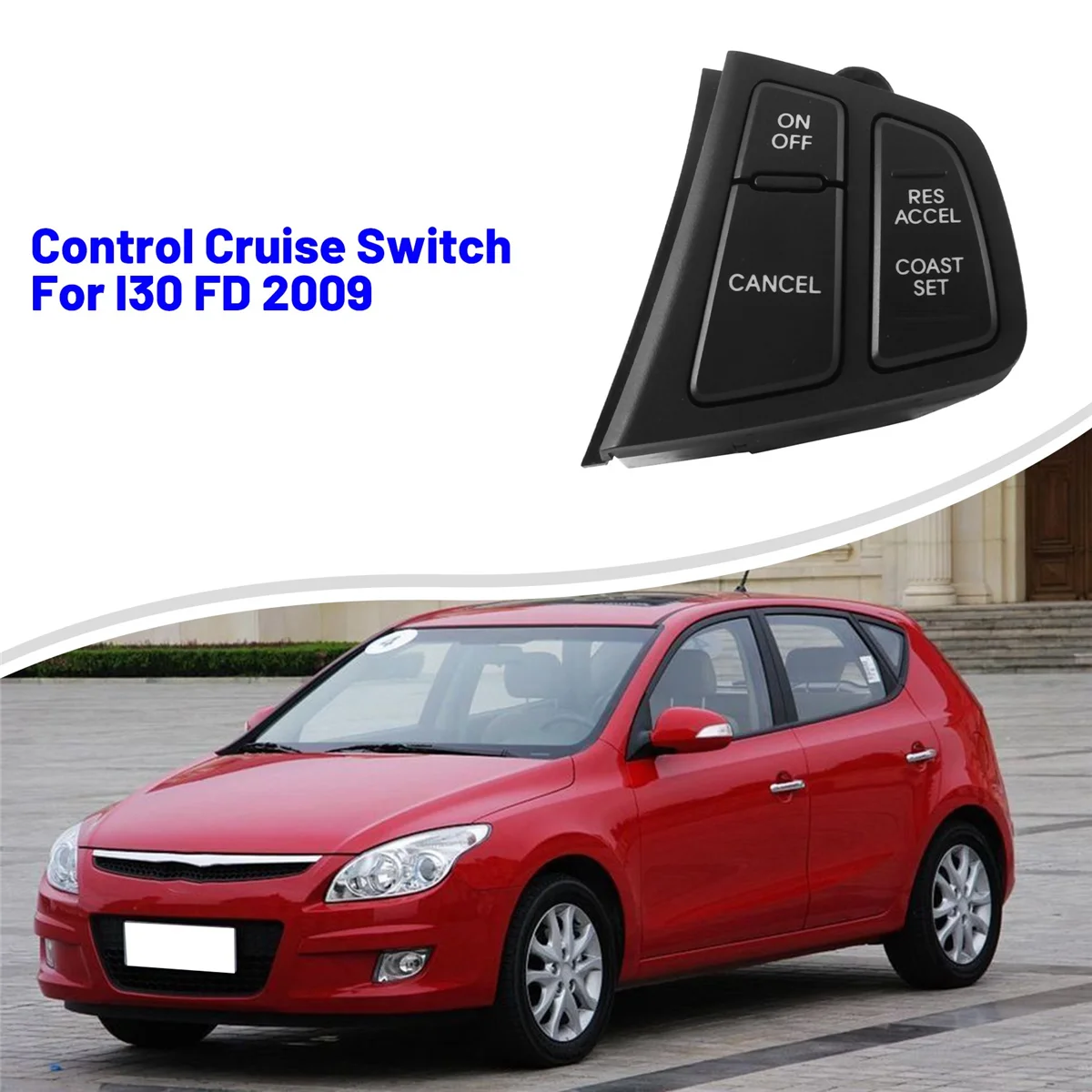 

96700-2R350 Car Steering Wheel Remote Control Cruise Switch for HYUNDAI I30 FD 2009 967002R350