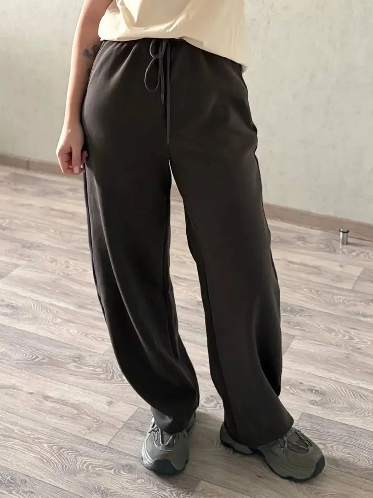 بنطلون رياضي نسائي من ستريمجيرل بلون أزرق ربيعي، واسع الساق وفضفاض مع حبل ربط، بنطلون قطني أحمر فضفاض للنساء بخصر عالٍ بنطلون رياضي نسائي من ستريمجيرل بلون أزرق ربيعي، واسع الساق وفضفاض مع حبل ربط، بنطلون قطني أحمر فضفاض للنساء بخصر عالٍ