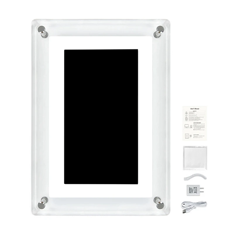 Video Player Frame Digital Photo Frame Acrylic Digital Photo Frame 7 Inch 1500Mah IPS Screen 4Gb Memory Desktop Video Player
Video Player Frame Digital Photo Frame Acrylic Digital Photo Frame 7 Inch 1500Mah IPS Screen 4Gb Memory Desktop Video Player