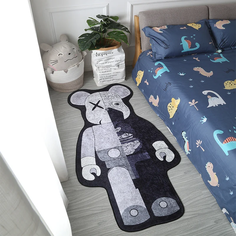 Cartoon Bear Rug Irregular Cute Animals Carpet for Bedroom Bedside Living Room Non-slip Fashion Home Floor Mat
Cartoon Bear Rug Irregular Cute Animals Carpet for Bedroom Bedside Living Room Non-slip Fashion Home Floor Mat