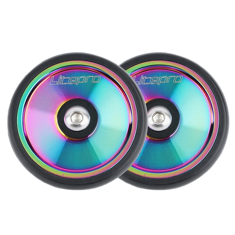 Litepro 1 пара сверхлегких 55 мм Easywheel для велосипедов Brompton (красочные)
Litepro 1 пара сверхлегких 55 мм Easywheel для велосипедов Brompton (красочные)