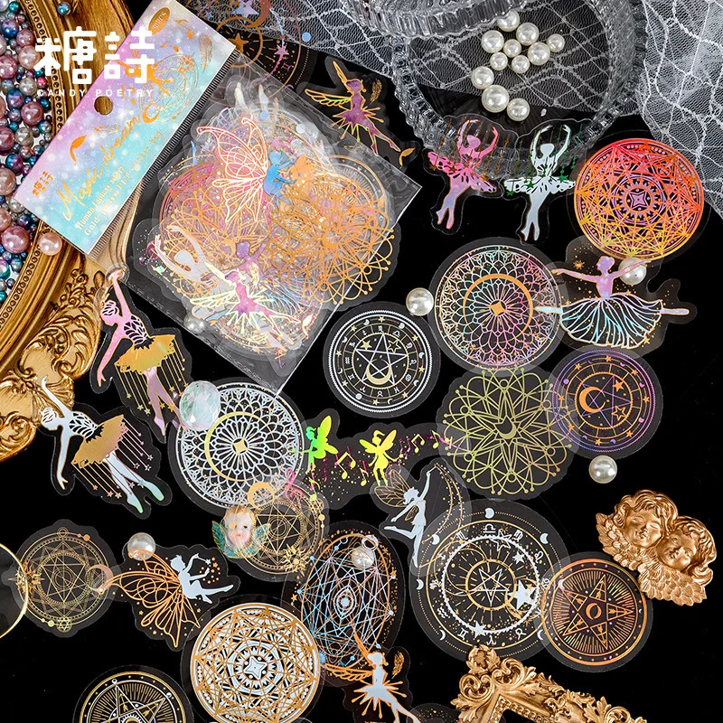 30pcs/bag Universe Sea Creatures Fireworks Butterfly DIY Decorative Materials Hot Stamping PET Stickers Pack Retro Symbol
30pcs/bag Universe Sea Creatures Fireworks Butterfly DIY Decorative Materials Hot Stamping PET Stickers Pack Retro Symbol