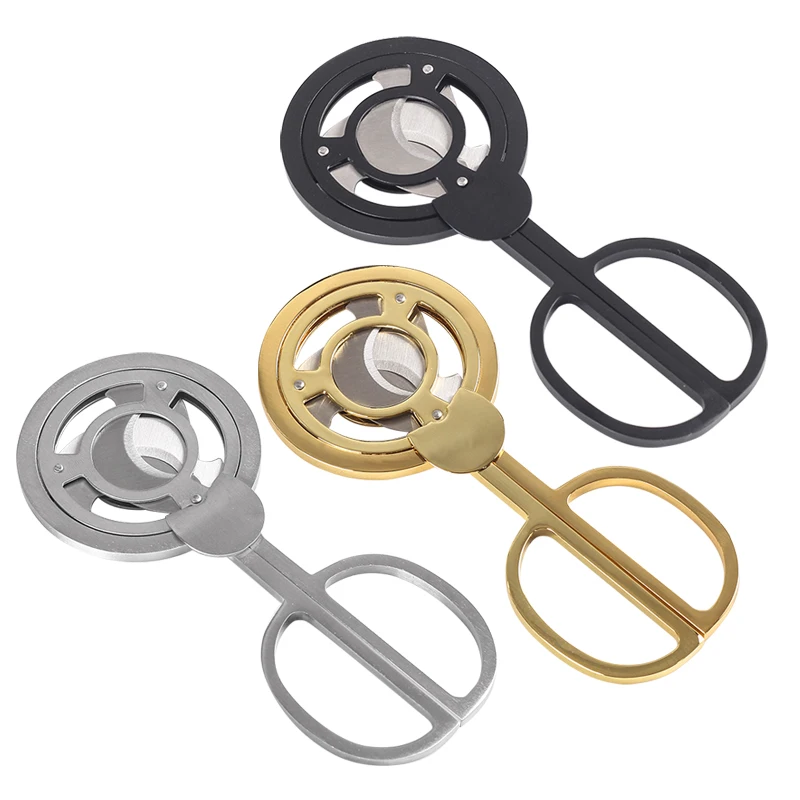 Triple Blade Cuban Cigars Scissors Sharp Cut with pouch and gift boxCigar Cutter Gadgets Stainless Steel 3colors
Triple Blade Cuban Cigars Scissors Sharp Cut with pouch and gift boxCigar Cutter Gadgets Stainless Steel 3colors