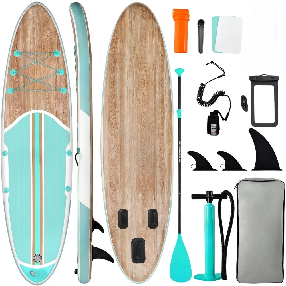 Surfboards, Inflatable Stand Up Paddle Board, Anti-Slip Deck, Inflatable Paddle Boards for All Skill Levels, Paddle Board
Surfboards, Inflatable Stand Up Paddle Board, Anti-Slip Deck, Inflatable Paddle Boards for All Skill Levels, Paddle Board
