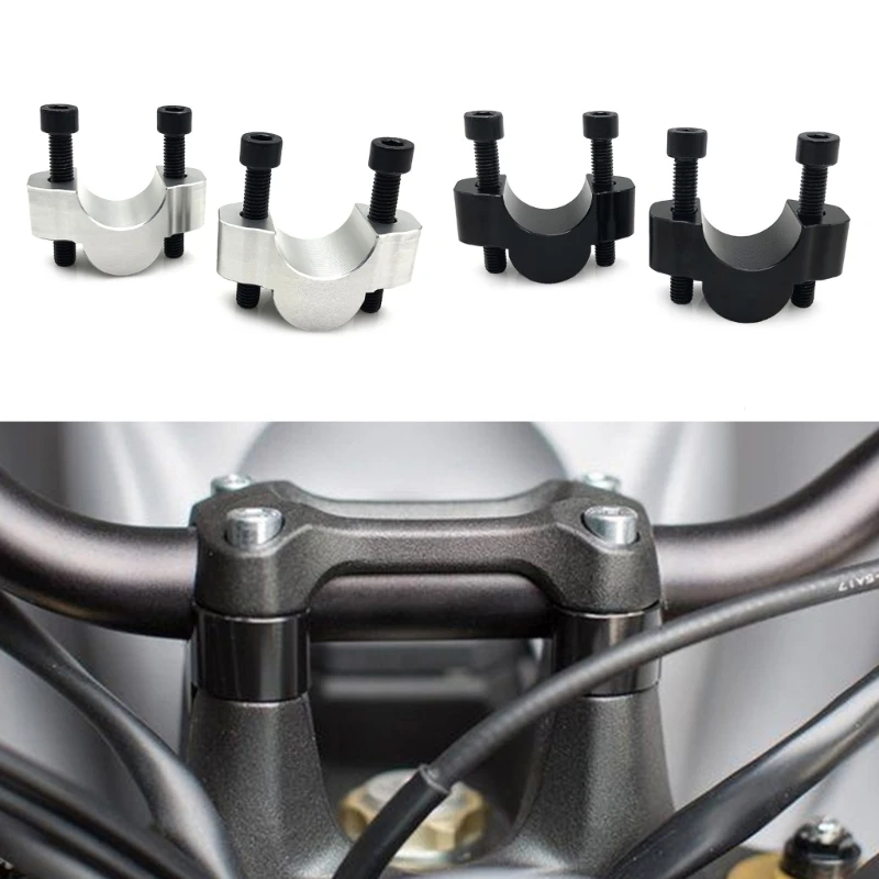 Motorcycle 20mm Handlebar Risers Handle Fat Bar Mount Clamp Black For Tenere 700 GTWS
Motorcycle 20mm Handlebar Risers Handle Fat Bar Mount Clamp Black For Tenere 700 GTWS