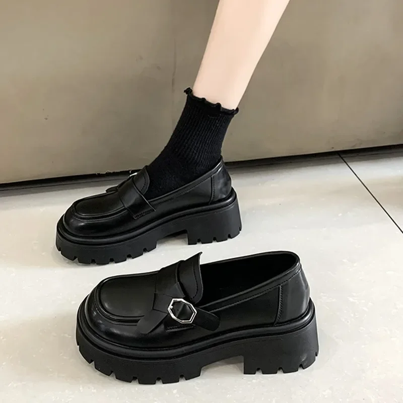 Женские лоферы на плоской платформе, дизайнерские весенние кроссовки на массивной подошве, классические туфли в Стиле Лолита, повседневная прогулочная обувь, 2024
Женские лоферы на плоской платформе, дизайнерские весенние кроссовки на массивной подошве, классические туфли в Стиле Лолита, повседневная прогулочная обувь, 2024
