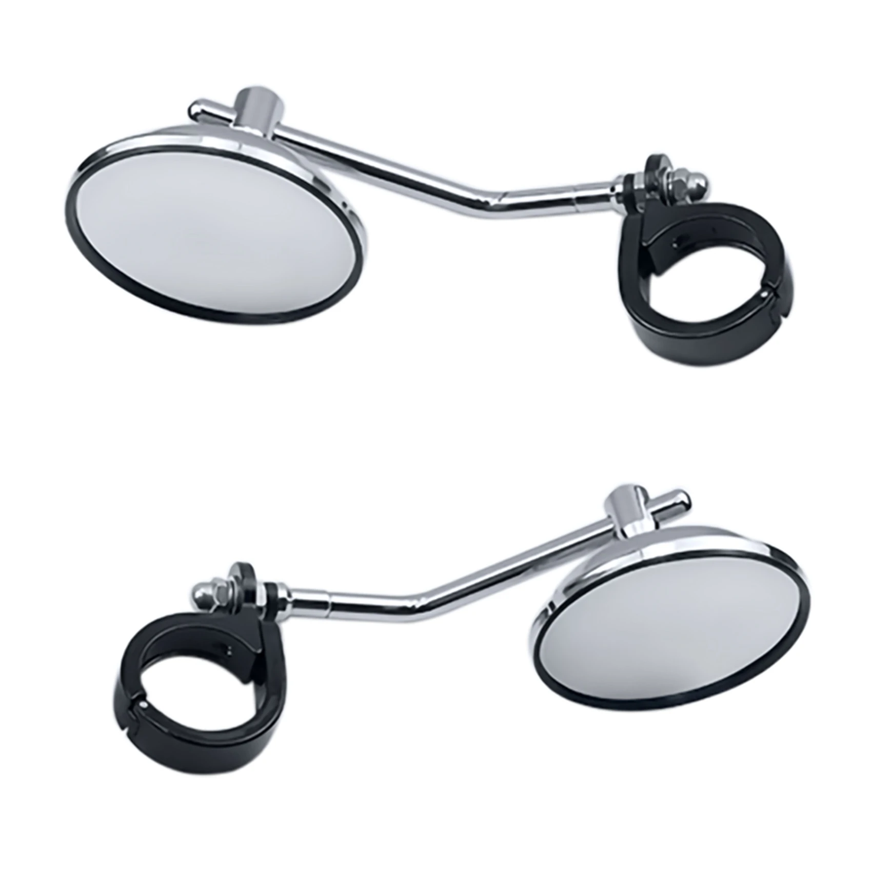 Motorcycle Rear View Mirrors 39-41mm Fork Mount Side Mirror for Davidson Sportster XL883 1200 XL48 72 Honda Rebel Silver
Motorcycle Rear View Mirrors 39-41mm Fork Mount Side Mirror for Davidson Sportster XL883 1200 XL48 72 Honda Rebel Silver
